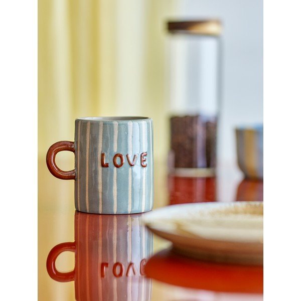 Jasnoniebieski kubek ceramiczny 325 ml Cherish – Bloomingville-image-2