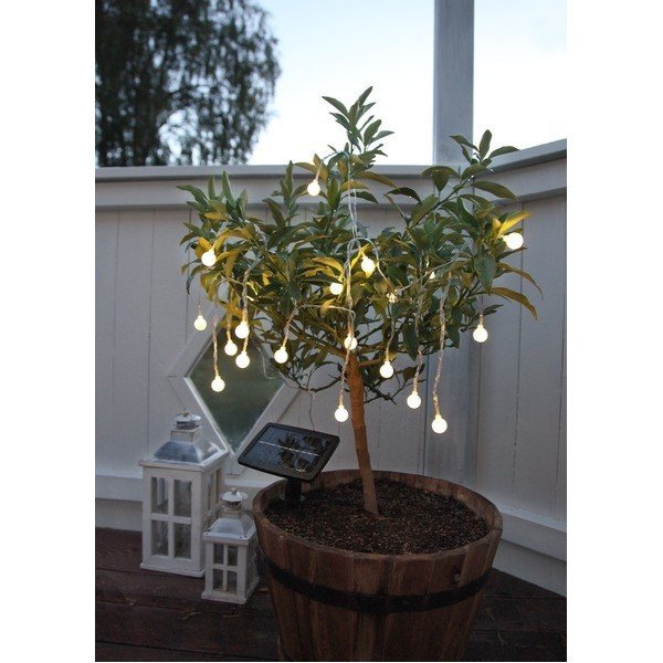 Ogrodowa solarna girlanda świetlna LED Star Trading Globini, dł. 4,75 m-image-1