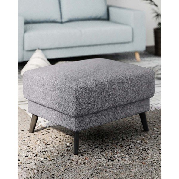 Szary podnóżek Fynn – Ghado-image-1