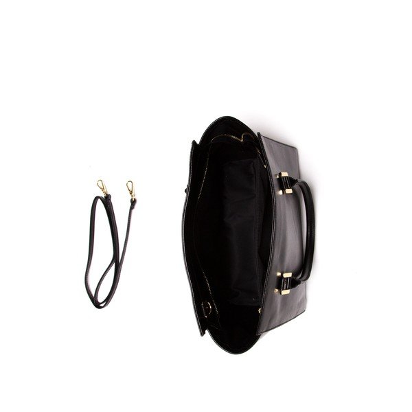 Skórzana torebka Mangotti 382 Nero-image-3