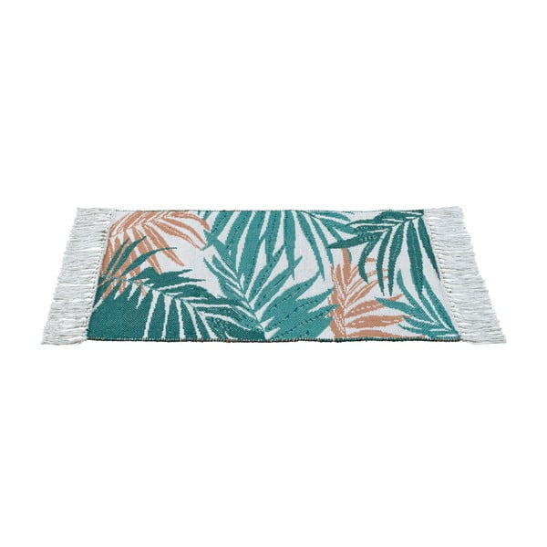 Zielony tekstylny dywanik łazienkowy 50x80 cm Suva – Wenko-image-1