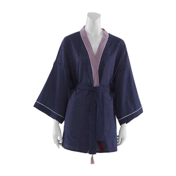 Granatowe kimono damskie Bella Maison Adonis, rozm. L