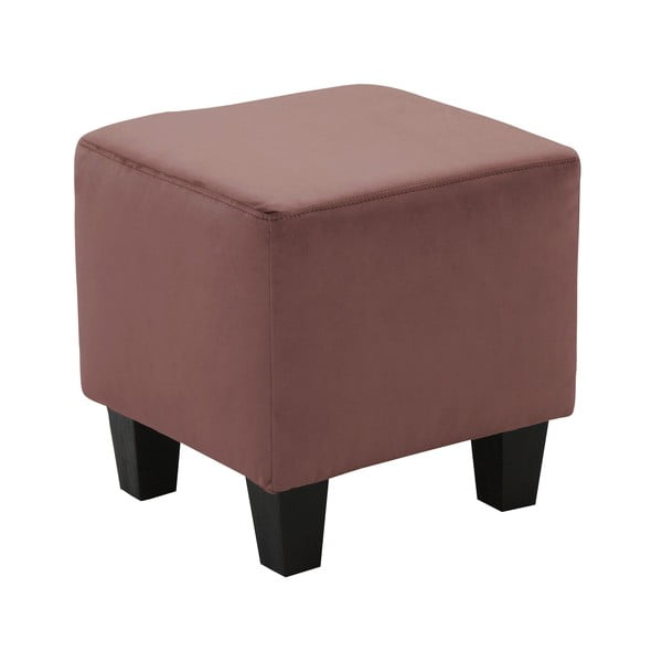 Różowy aksamitny fotel uszak Zhili – Støraa-image-4