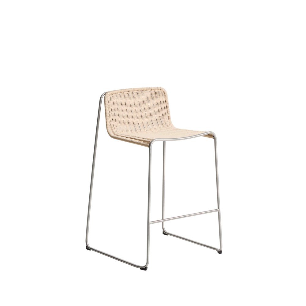 Beżowy metalowy hoker ogrodowy Tavari – Kave Home
