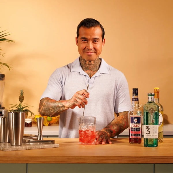 Zestaw barmański do drinków ze stali nierdzewnej Bar in Box – VacuVin-image-4