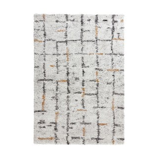 Kremowy dywan Mint Rugs Grid, 120x170 cm