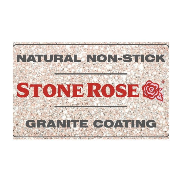 Garnek z pokrywką Bisetti Stonerose Rose Giuseppe, ø 24 cm-image-1