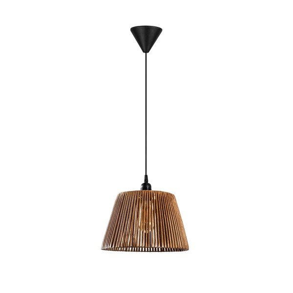 Czarno-beżowa lampa wisząca ø 30 cm Cone – Opviq lights