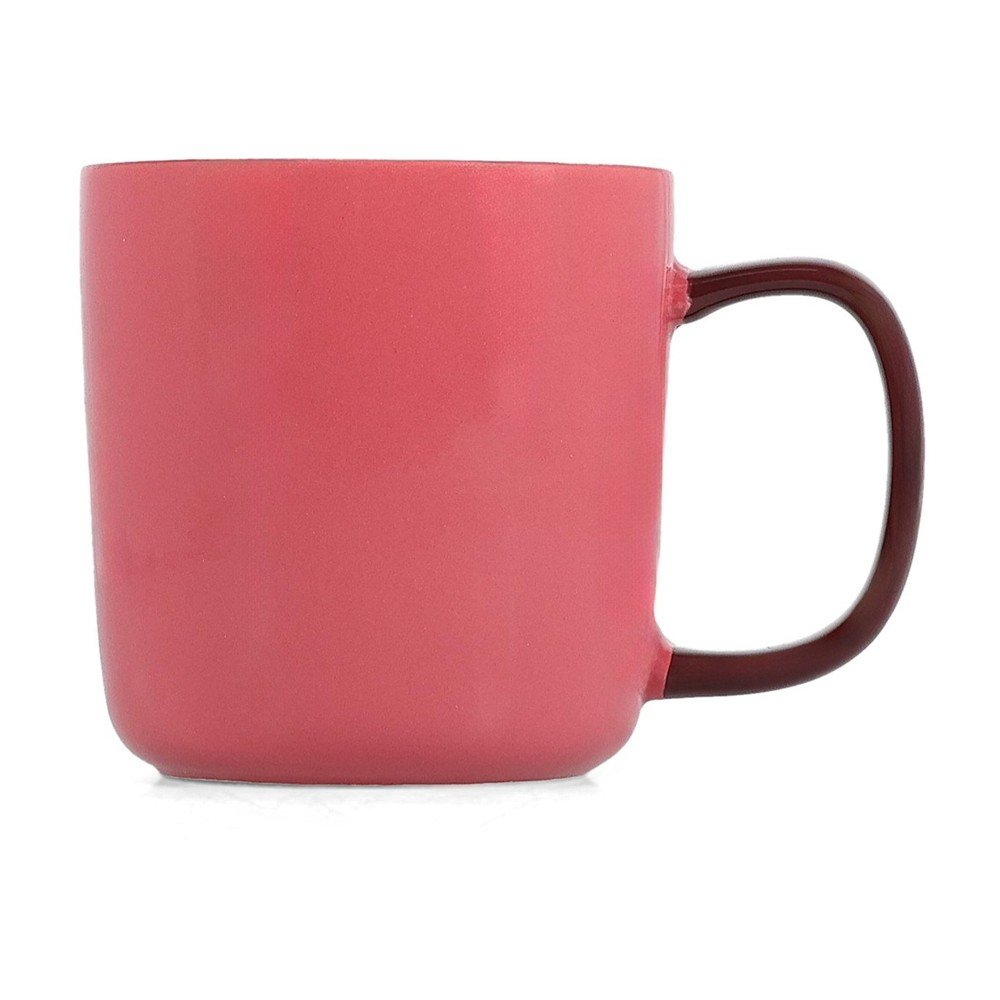 Różowy kubek new bone china 370 ml Mae – ONA