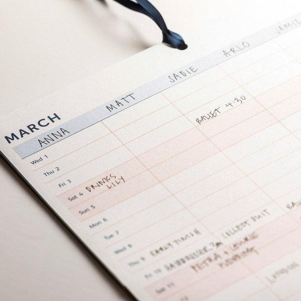 Rodzinny kalendarz ścienny – Busy B-image-1