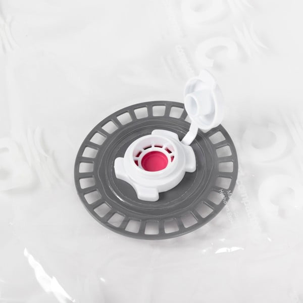 Tekstylne pojemniki do przechowywania ubrań zestaw 2 szt. próżniowe/usztywniane 50x65x27 cm Black Edition – Compactor-image-1