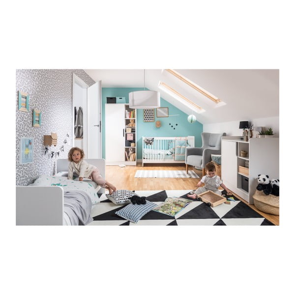 Łóżeczko dziecięce ze zdejmowanym bokiem Vox Maxim, 140x70 cm-image-1