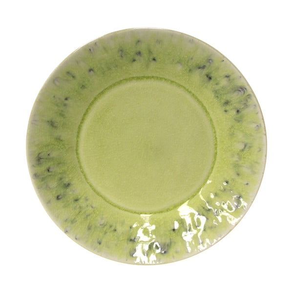 Zielony deserowy talerz ceramiczny Ego Dekor Madeira, ⌀ 21 cm