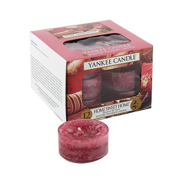 Komplet 12 świec zapachowych Yankee Candle Słodki Dom, czas palenia 4–6 godzin