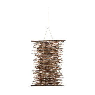Wisząca drewniana dekoracja Bloomingville Slavjan, wys. 84 cm