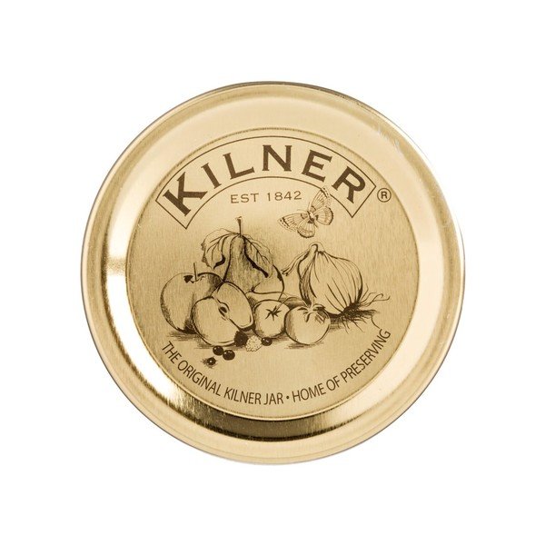Zestaw 12 wieczek z uszczelką Kilner Jam