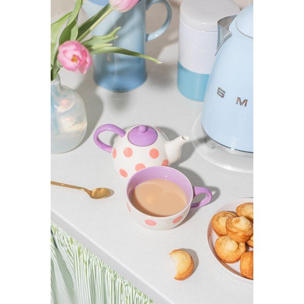 Porcelanowy serwis do herbaty Surprise Cat – Sass & Belle-image-1