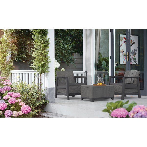 Plastikowy stolik ogrodowy 52x75 cm Scandi – Keter-image-1