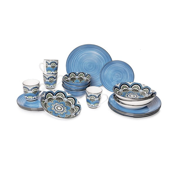 Naczynia porcelanowe w zestawie 20 sztuk Bonami Essentials Orient