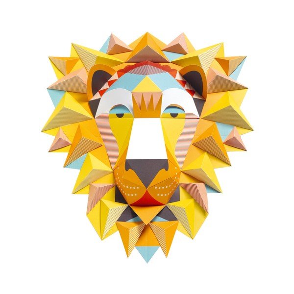 Dekoracja 3D Djeco Lew
