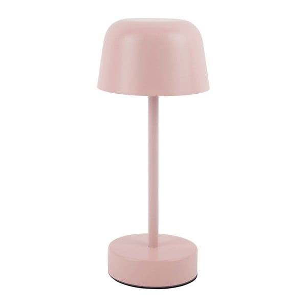 Jasnoróżowa lampa stołowa LED (wys. 28 cm) Brio – Leitmotiv
