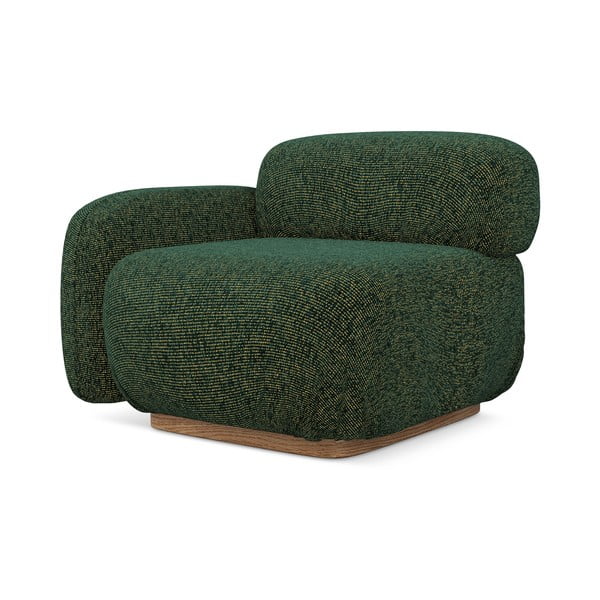 Ciemnozielony moduł sofy (lewostronny) Ailani – Makamii-image-2