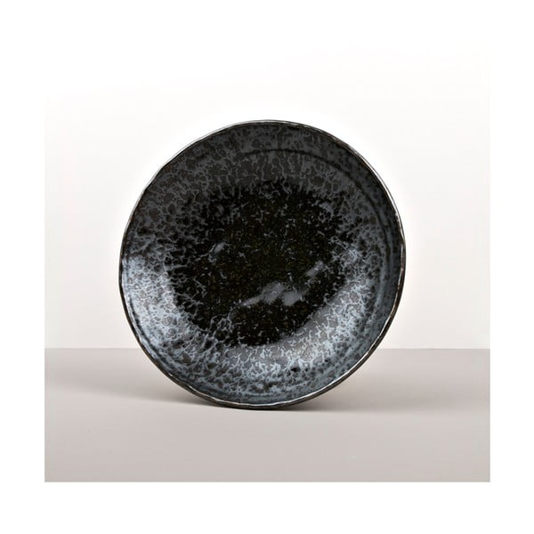 Czarna miska z ceramiki Made In Japan Black Pearl, ⌀ 24 cm