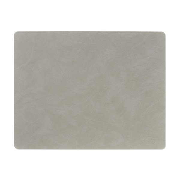 Mata stołowa ze skóry ekologicznej 35x45 cm Square L Nupo – LIND DNA
