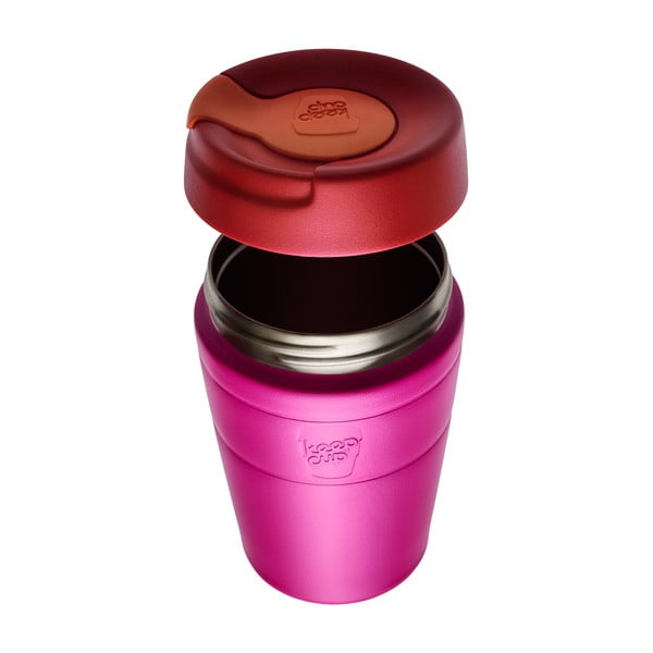 Różowy kubek termiczny 454 ml  Helix Thermal Afterglow L – KeepCup-image-2