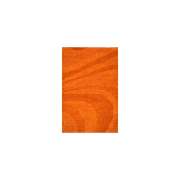 Dywan wełniany Palpa Orange, 90x160 cm