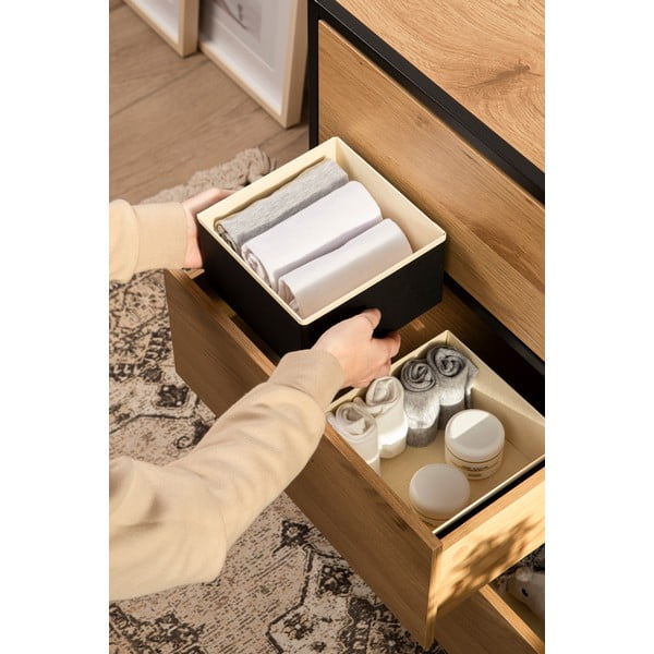 Kartonowe organizery do szuflady zestaw 2 szt. – Bigso Box of Sweden-image-1