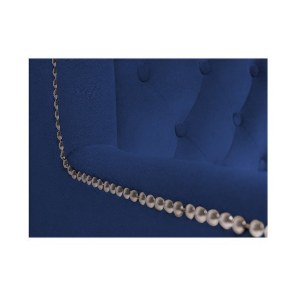 Ciemnoniebieski fotel Mazzini Sofas Apollo-image-4
