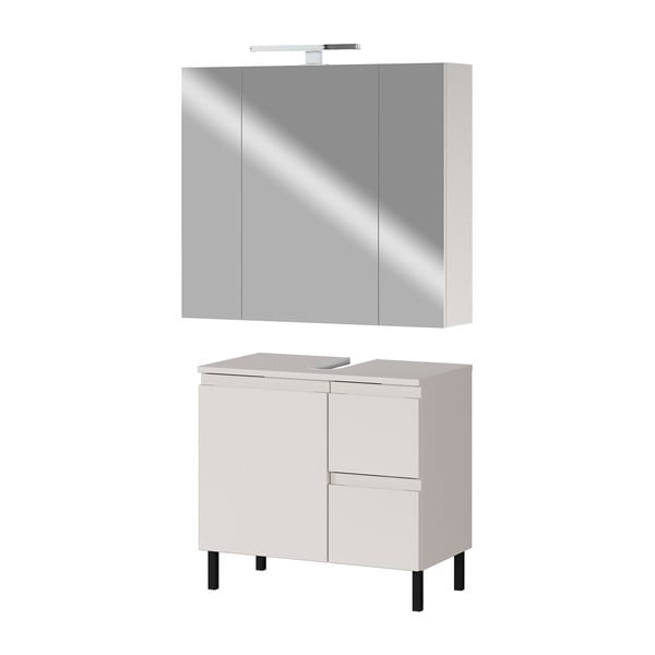 Kremowy zestaw łazienkowy Salinas – Germania