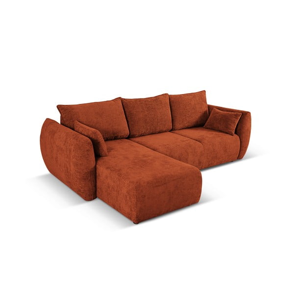 Pomarańczowy narożnik (lewostronny) Matera – Cosmopolitan Design-image-4