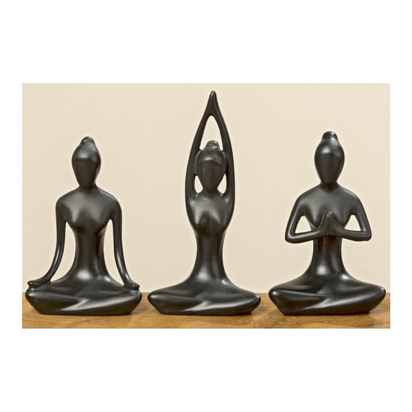 Zestaw 3 figurek dekoracyjnych Boltze Yoga