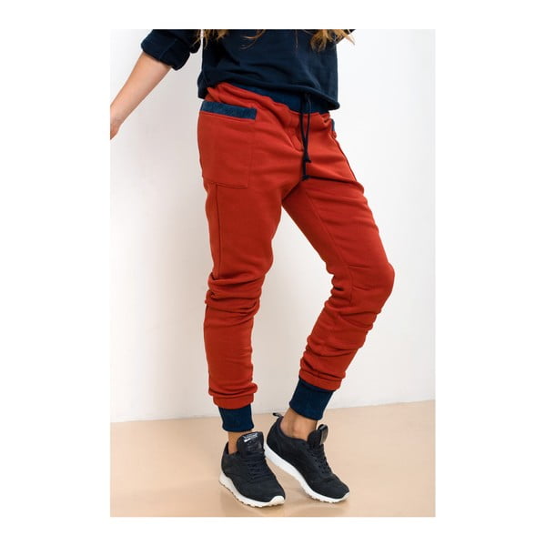 Czerwone spodnie dresowe Lull Loungewear Sanctuary, rozmiar L