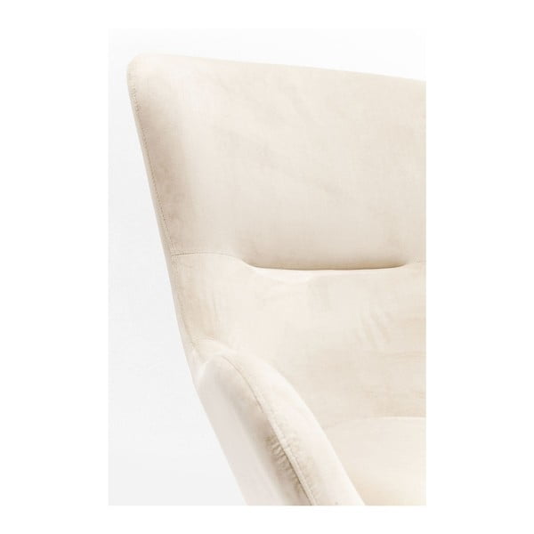 Biały fotel na biegunach Kare Design Oslo-image-4