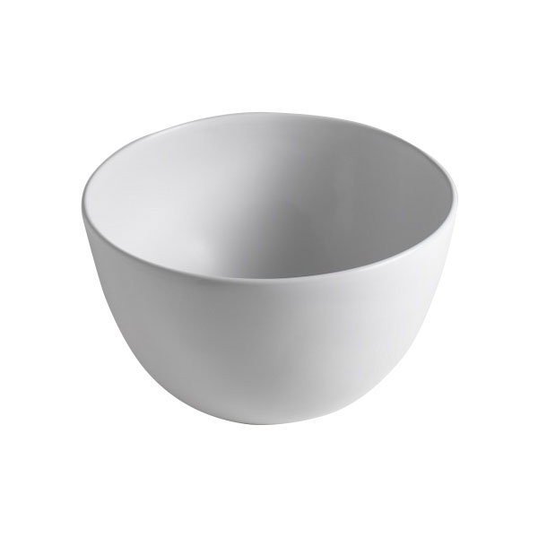 Biała ceramiczna okrągła umywalka ø 45,5 cm Dome – Sapho