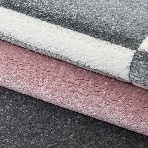 Różowo-szary dywan 160x230 cm Hawaii – Ayyildiz Carpets-image-2