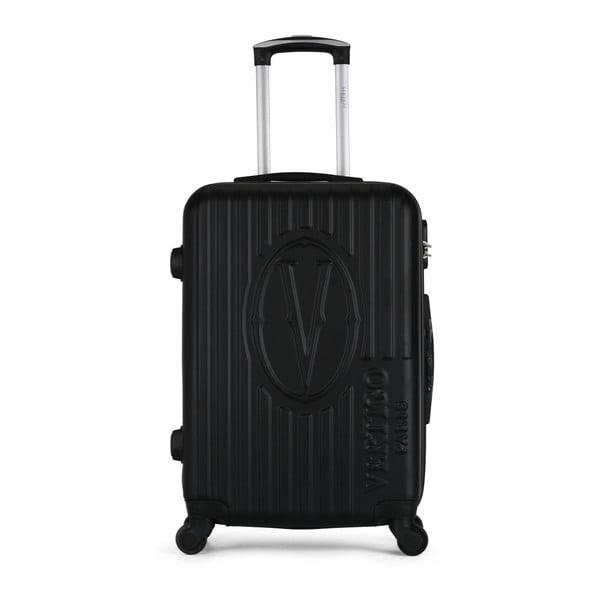 Czarna walizka na kółkach VERTIGO Valise Grand Cadenas Integre Malo, 47x72 cm