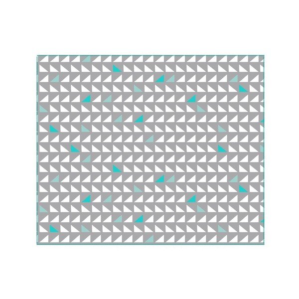Koc Triangles Grey, 180x150 cm-image-2