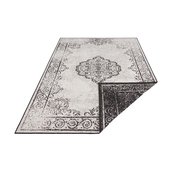 Czarno-kremowy dywan odpowiedni na zewnątrz NORTHRUGS Cebu, 160x230 cm-image-4