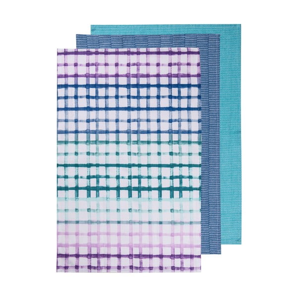Bawełniane ścierki zestaw 3 szt. 45x70 cm Trinny Lavender – Ladelle