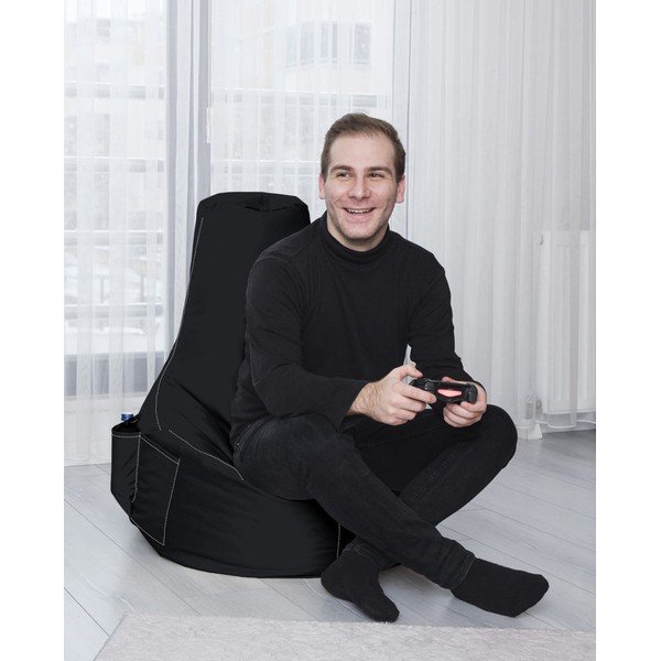 Czarny worek do siedzenia EVA Sport – Floriane Garden-image-2