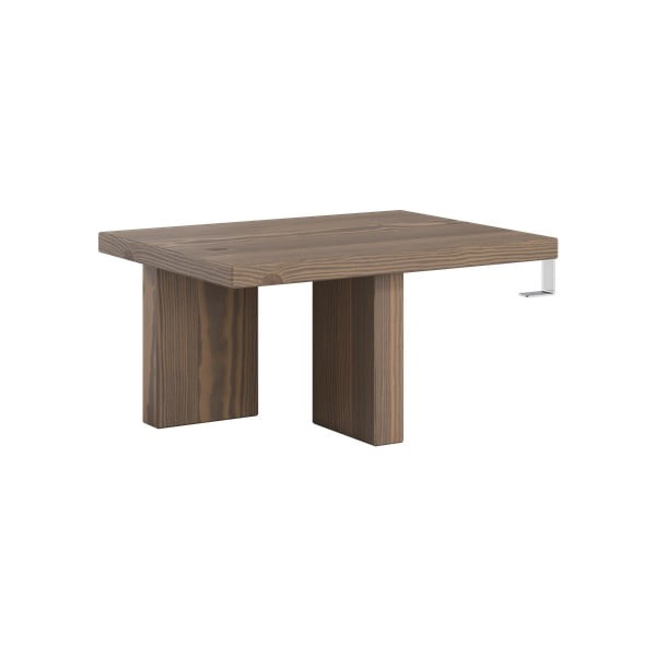 Brązowa szafka nocna z litego drewna sosnowego Japan – Karup Design