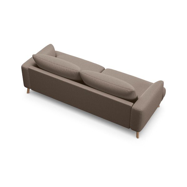 Szarobrązowa sofa 200 cm Naomi – Micadoni -image-2