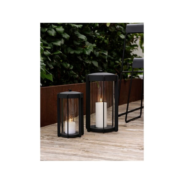 Czarny lampion LED na USB (wysokość 35 cm) Firefly – Zone-image-4