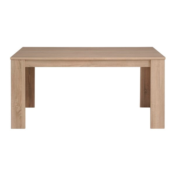 Stół z dekorem drewna dębowego Parisot Bruay, 160x88 cm