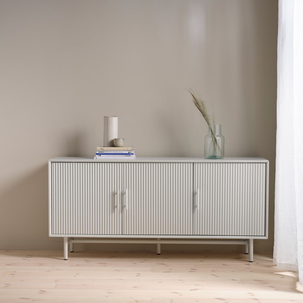 Szara komoda 160x75x45 cm Palma – Unique Furniture (zdjęcie 4)