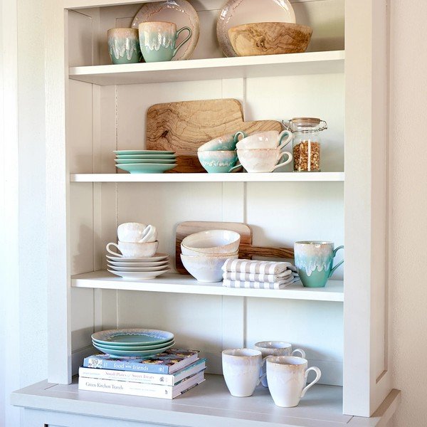 Turkusowy kubek z kamionki Casafina Taormina, 400 ml-image-1